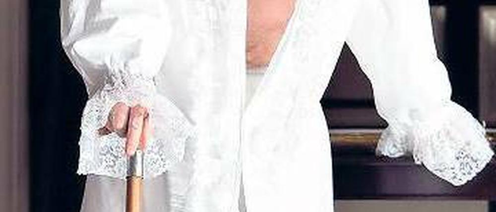 Das Ende ist nah. Martin Wuttke als sein eigener Patient. Foto: Bresadola/drama-berlin.de