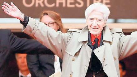 Teamgeist. Alain Resnais stellte in Cannes gerade sein jüngstes Werk vor. Foto: dpa