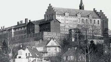 Dunkler Ort. Das Frauengefängnis Hoheneck im sächsischen Stollberg.Foto: Bebra-Wissenschaft-Verlag