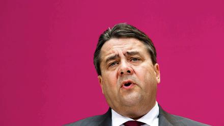 SPD-Chef Sigmar Gabriel. 