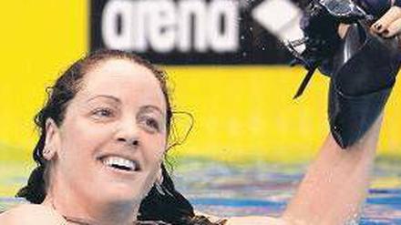 Endlich. Mit 29 Jahren gewann Sarah Poewe ihren ersten großen Titel. Foto: Reuters