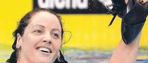 Endlich. Mit 29 Jahren gewann Sarah Poewe ihren ersten großen Titel. Foto: Reuters