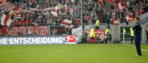 Otto Rehhagel auf verlorenem Posten. Sein Mission bei Hertha ist gescheitert.