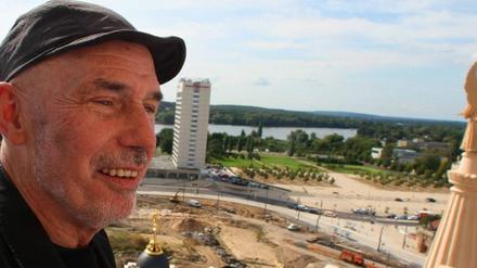 Schloss-Architekt Peter Kulka hat Missstände beim Landtagsneubau angeprangert: „Ich kann meine Pflicht nicht mehr wahrnehmen“.
