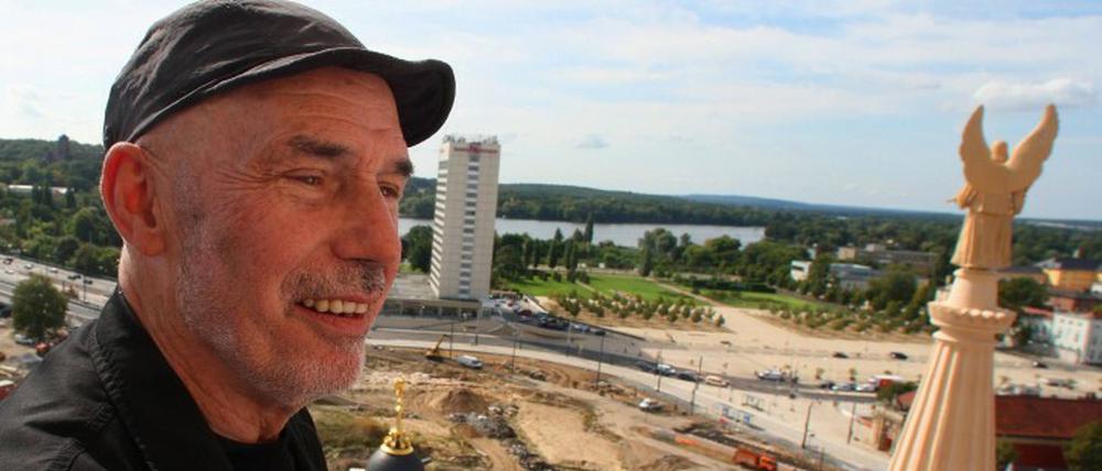 Schloss-Architekt Peter Kulka hat Missstände beim Landtagsneubau angeprangert: „Ich kann meine Pflicht nicht mehr wahrnehmen“.