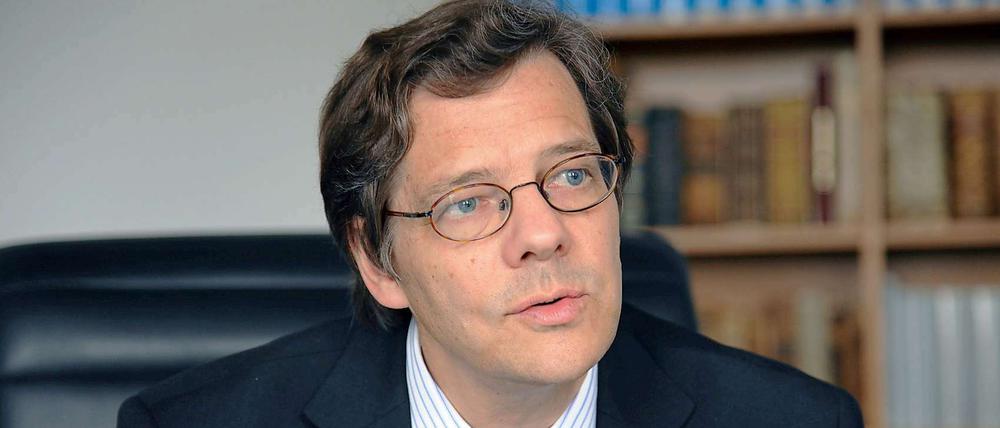 Landesbischof Markus Dröge ist seit 2009 im Amt und schafft es, innerkirchliche Gräben zuzuschütten.