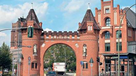 Neue Heimat. Heute gibt es auf dem Gelände hinterm Borsigtor in Tegel Industrieunternehmen, Händler und Dienstleister. 