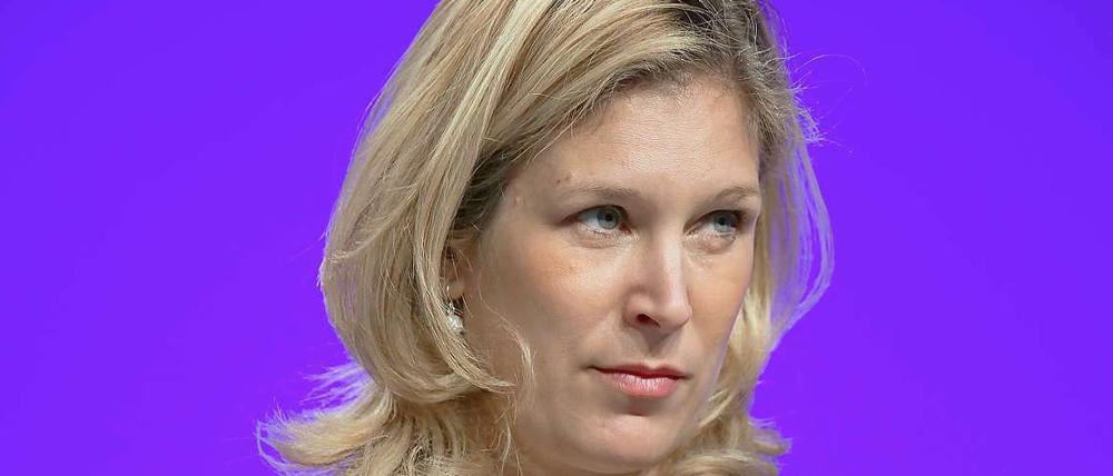 FDP-Europaabgeordnete und Vizepräsidentin des Europäischen Parlaments: Silvana Koch-Mehrin.