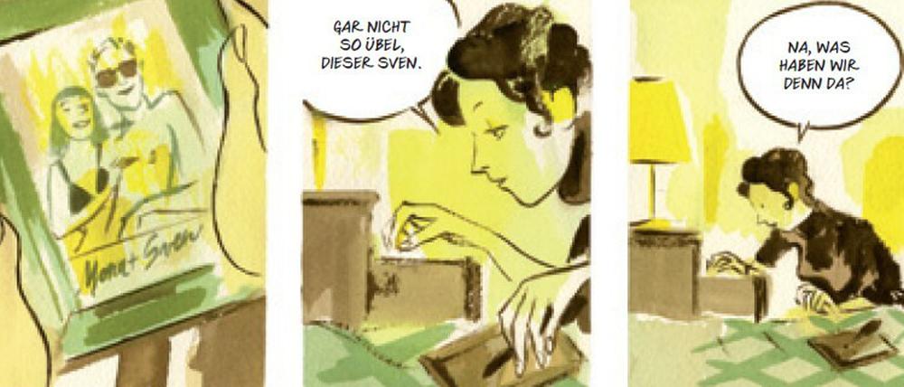 Verhinderte Liebesgeschichte: Eine Szene aus dem besprochenen Band.