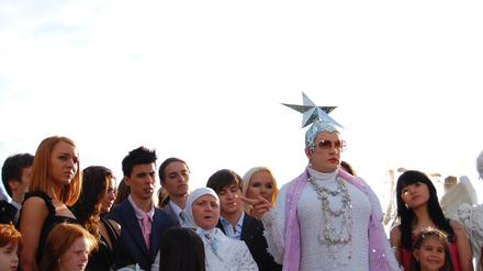 Der ukrainische Popstar Verka Serjutschka.