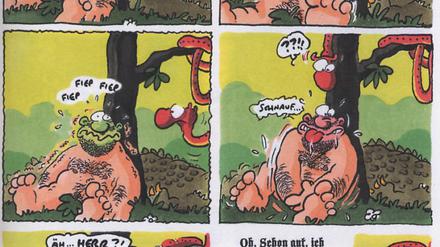 Prototyp: Eine Szene aus dem ersten Band von Königs Bibel-Trilogie.