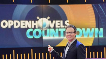 Abends neu. Nach seinem "Sportschau"-Debüt steigt Matthias Opdenhövel auch in die ARD-Abendunterhaltung ein. Fitness, Grips und Schnelligkeit sind gefragt in seiner ersten 90-Minuten-Show "Opdenhövels Countdown".