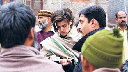 Carolin Emcke, immer auf Reisen, hier im pakistanischen Kaschmir.