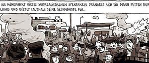 Ordnung und Chaos: Eine Szene aus dem Buch.