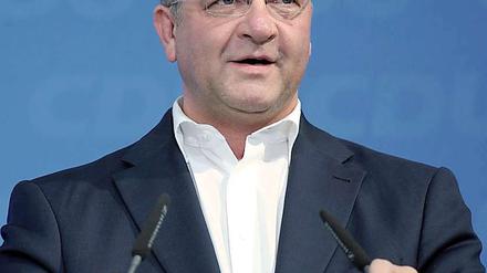 Innensenator Frank Henkel (CDU): "Berlin hat hier seine Hausaufgaben bereits gemacht."