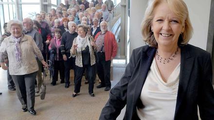 Hannelore Kraft hat Unterstützer im Rücken. Kanzlerkandidatin der SPD will sie aber nicht werden.