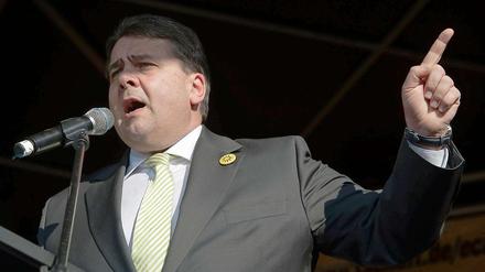 Erntete mit seinen Äußerungen prompte Kritik: SPD-Chef Sigmar Gabriel.