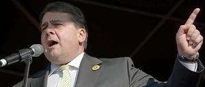 Erntete mit seinen Äußerungen prompte Kritik: SPD-Chef Sigmar Gabriel.
