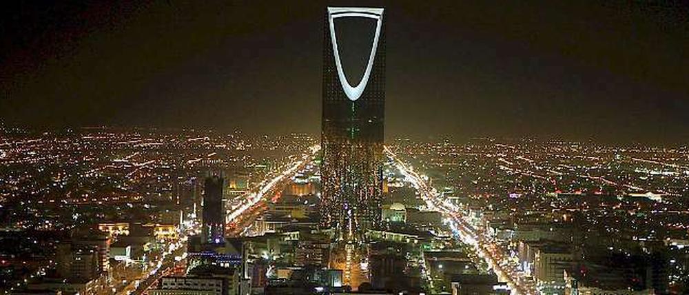 Hoch und höher. Seit 2004 hat sich das Volumen der Waren und Dienstleistungen, das Berliner nach Saudi-Arabien (hier die Hauptstadt Riad) geliefert haben, verzehnfacht.