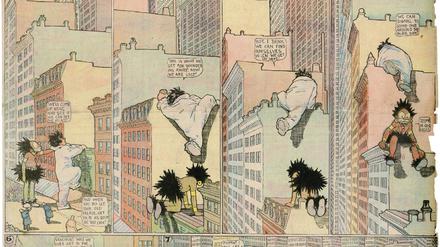 Tiefen des Unterbewusstseins: Eine "Little Nemo in Slumberland"-Seite von 1907.