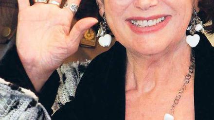 Botschaftsgast. Claudia Cardinale hatte sich zur Italienfeier angesagt. Foto: Reuters