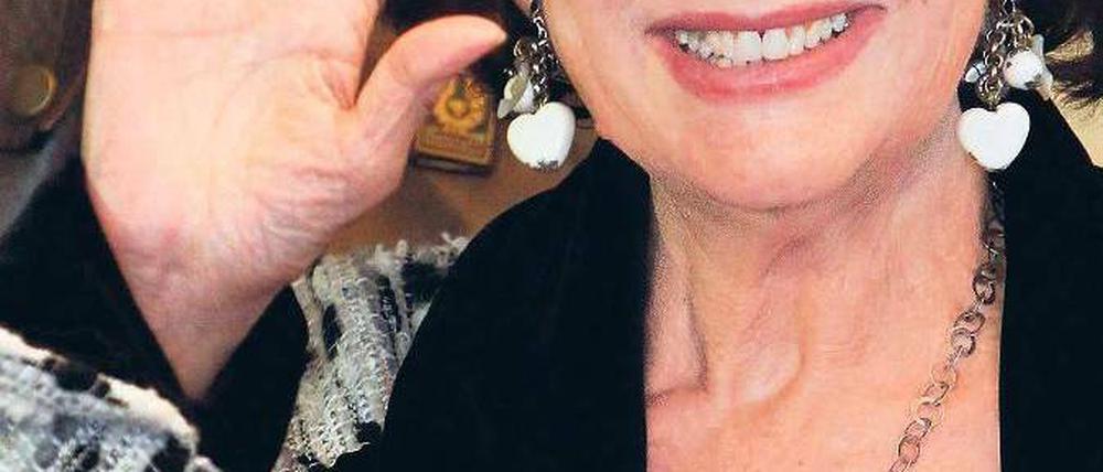 Botschaftsgast. Claudia Cardinale hatte sich zur Italienfeier angesagt. Foto: Reuters