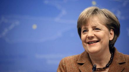 Zufrieden mit dem Gipfelergebnis: Kanzlerin Angela Merkel