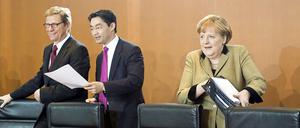 Die Kabinettshürde hat der Fiskalpakt genommen - fehlt noch der Bundestag und Bundesrat.