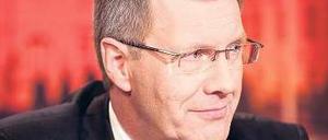 Die Wulff-Befragung am 4. Januar übertrugen ARD und ZDF noch gemeinsam.Foto: dpa