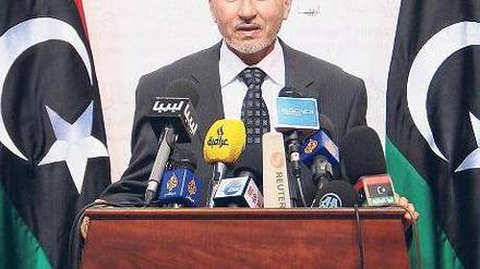 Das Ganze im Auge. Der Präsident des libyschen Übergangsrates, Mustafa Abdul Jalil, will keine Teilung des Landes zulassen.