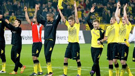 Dortmund denkt nur von Spiel zu Spiel, was im Moment bedeutet: von Sieg zu Sieg.
