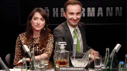 Charlotte Roche und Jan Böhmermann bei ZDFkultur