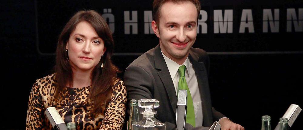 Charlotte Roche und Jan Böhmermann bei ZDFkultur