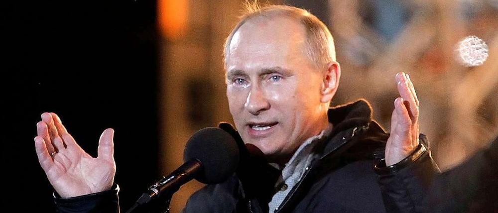Für den Großteil der Russen verkörpert Wladimir Putin nach wie vor ein "starkes Russland".
