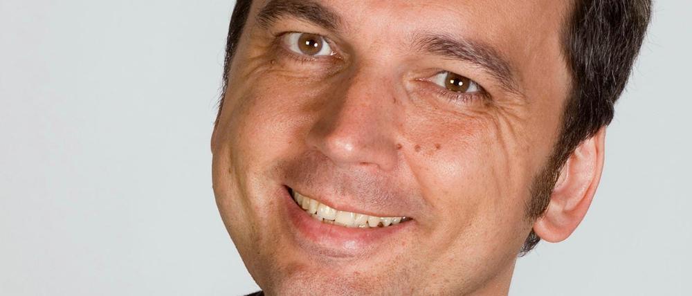 Moderator Arnd Zeigler.