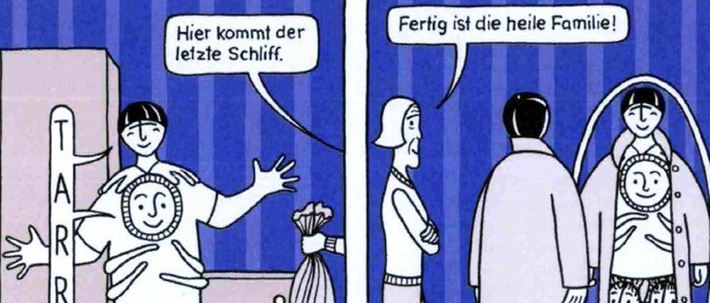 Heile Familie: Eine weitere Szene aus dem Buch.
