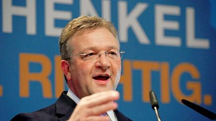 Frank Henkel beim Neujahrsempfang der Berliner CDU.