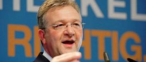 Frank Henkel beim Neujahrsempfang der Berliner CDU.