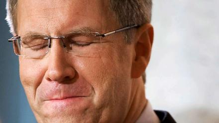 Ex-Bundespräsident Wulff: Die Debatte über seinen Ehrensold nimmt kein Ende.