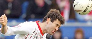 Augen zu und durch. Daniel Göhlert durchlebt beim 1. FC Union gerade eine schwierige Zeit.