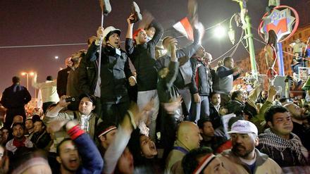 Vor einem Jahr feierten die Menschen auf dem Tahrir-Platz den Sturz Husni Mubaraks.