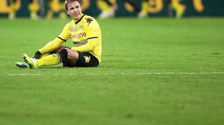 Götze am Boden. Dortmund auch?