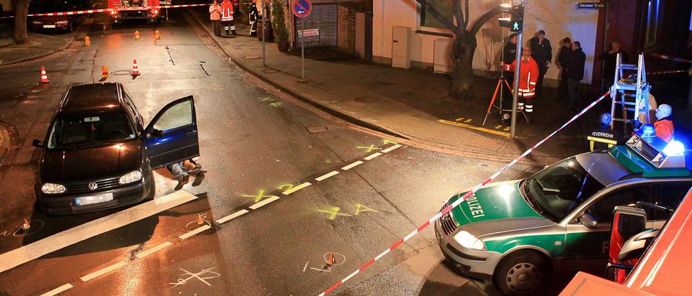 An dieser Ampel in Sarstedt wurde ein Syrer am Neujahrstag erschossen.