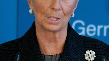 IWF-Chefin Christine Lagarde.