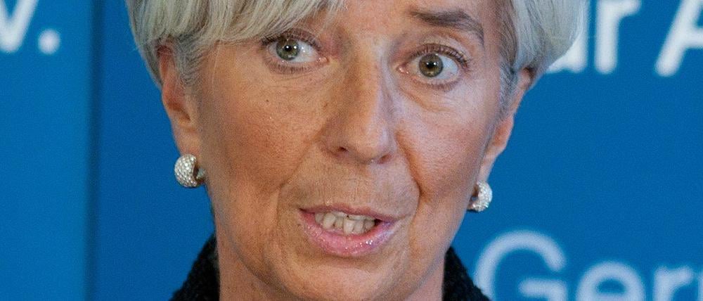 IWF-Chefin Christine Lagarde.
