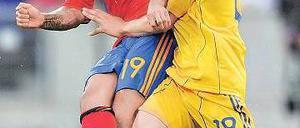 Einer von vielen. Thiago (l.) hat bereits für Spaniens Nationalelf gespielt. Foto: p-a/dpa