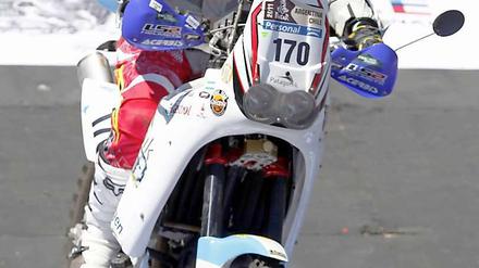 Der Argentinier Jorge Boero kam auf der ersten Etappe der Rallye Dakar bei einem schweren Unfall ums Leben.