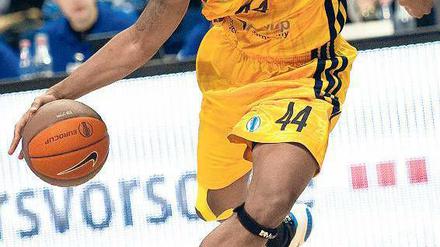 Wegducken lautet die Devise. Albas Spieler wie Bryce Taylor verstecken sich hinter dem Team. Das soll sich gegen Ludwigsburg (20 Uhr, Arena am Ostbahnhof) ändern. Foto: dpa
