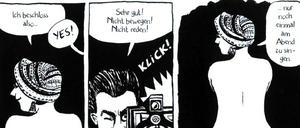 Von Man Ray verewigt: Eine Szene aus dem Buch.