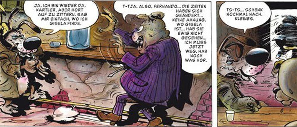 Ungestüm: Eine Szene aus dem Sammelband.